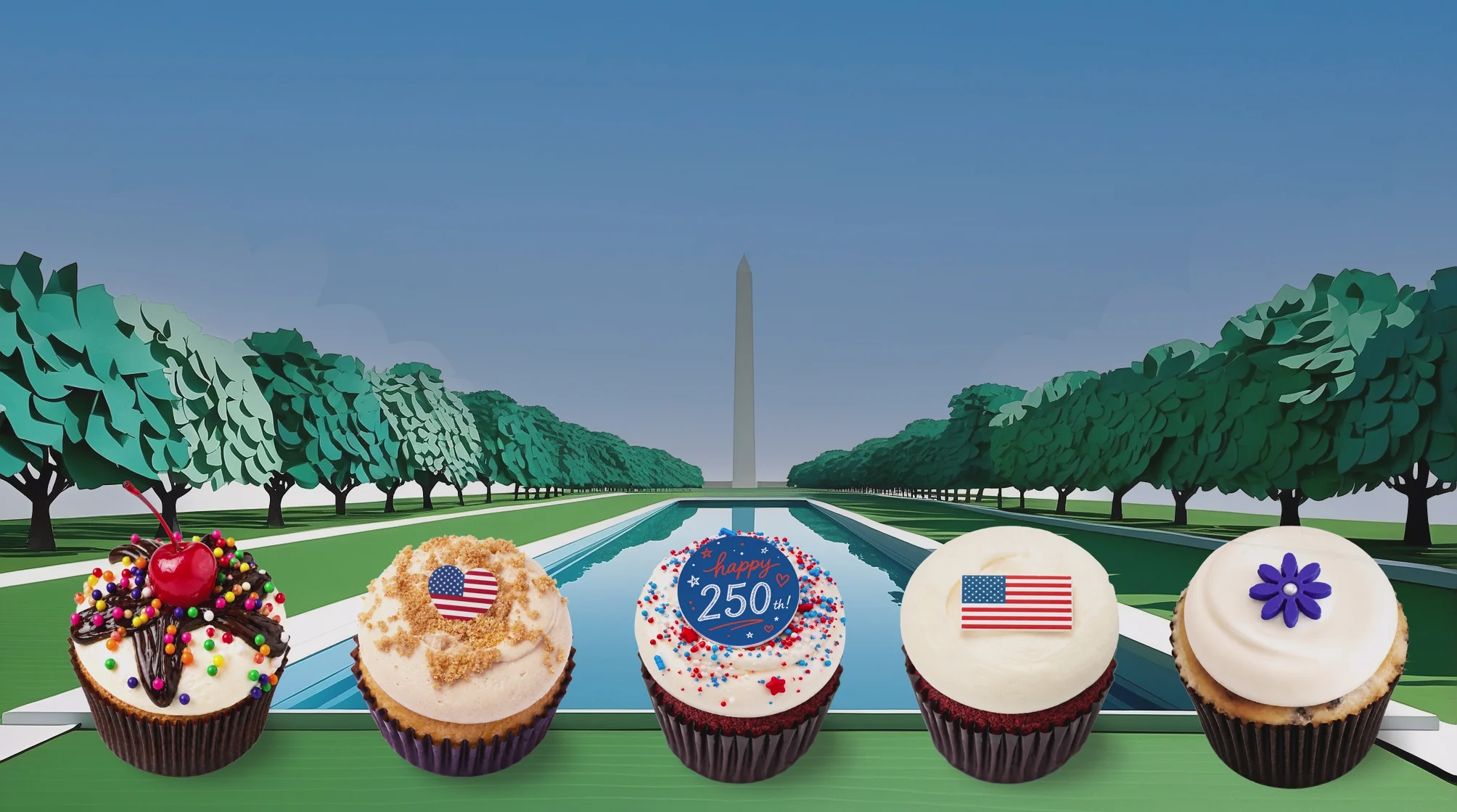 Iconic Cupcakes Delivered Nationwide